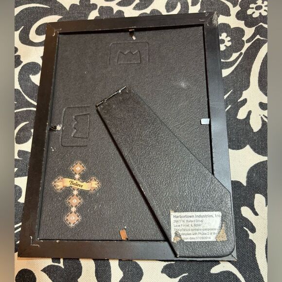 Heaven Vintage Framed Christian Religious Hymn 5 x 7 Wall or Table Display - Picture 2 of 2